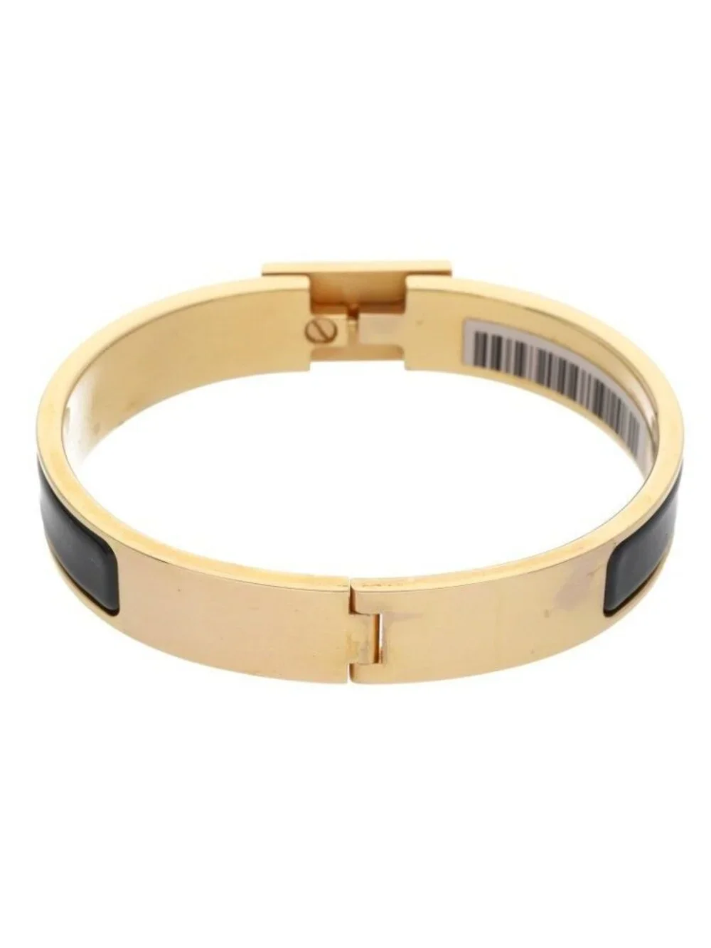 Hermes Clic Anneau Metal Enamel Bracelet